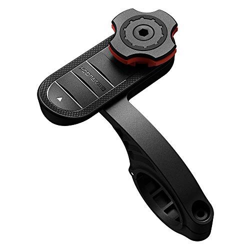 【Spigen】 自転車 スマホホルダー ギアロック MF100 アウトフロント バイクマウント スマートフォン ホルダー サイクル 360度回転 携帯 固定用 安定 着脱簡単 スリム シンプル バイシクル オートバイ Gearlock シュピゲン MF100 000MP25056