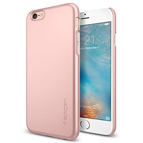 楽天市場 Spigen Iphone6s ケース シン フィット パーフェクト フィット アイフォン 6s 用 ローズ ゴールド Sgp T M Bストア