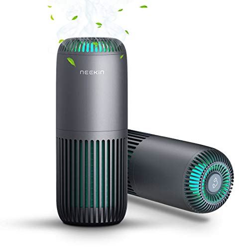 スマホ給電 アレルギ対策 スマホ給電 花粉対策 車載空気清浄機 機能 車用 空気清浄器 アクセサリー Aop Kf特許取得済みの浄化材料 Type 除菌消臭 機能 Pm2 5 ホコリ タバコの煙を分解 C Usbケーブル付きと車の充電器 グレー T M Bストア ミニ