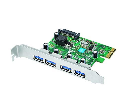 AVLAB I O 4 ポート USB 3.0 PCIe 拡張カード 最大5Gb s USB 2.0 1.1下位互換