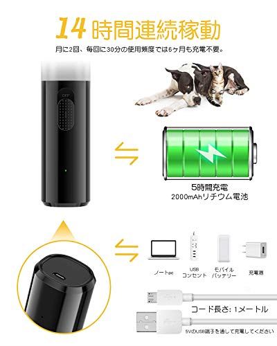 バラック T M Bストア 爪とぎ ペット用お手入れ用品 ペット用品 二段階スピード 安全で低騒音 爪切り 犬 爪磨き 猫 高速回転 電動爪切り 替刃1枚付け 電動爪トリマー ネイルケア 小型犬 中型犬 大型犬 Hommie Usb充電式 14時間連続 ペット 爪磨き 爪やすり 通用 25