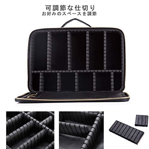 Rownyeon サイズ プロ用 メイクボックス 大容量 多機能 大容量 メイクアップアーティスト 美容師 マニキュリスト マニキュリスト 専用 化粧 ボックス 収納ケース スーツケース トラベルバッグ メイクブラシ 化粧道具 小物入れ ｍ サイズ 並行輸入品 Medium T M Bストア