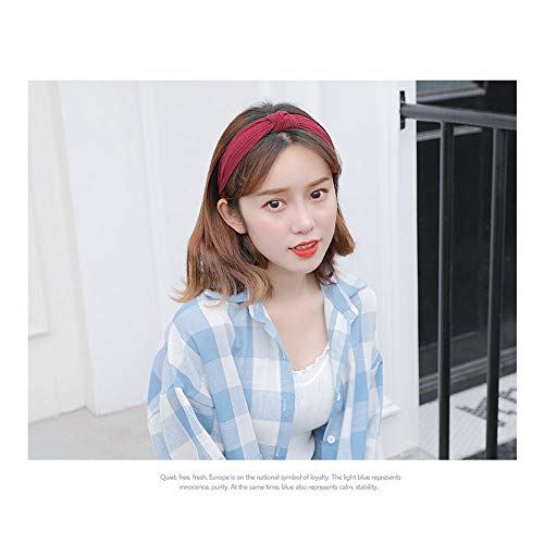 Carsend 12五線譜しつらえる カチューシャ レディース 韓国為来 レトロ 大人 リボン 伸縮賦性 ヨガ御櫛帯皮 ターバン ヘアアクセサリ 家兎の耳 つがい結び 髪飾り 髪留め かわいらしい Ph Services