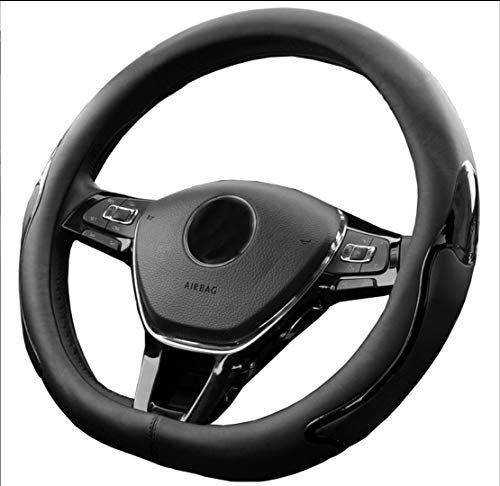 メーカー包装済 Ontto ハンドルカバー ステアリングカバー 軽自動車 D型 Sサイズ スポーツ 汚れ 傷防止 滑りにくい フィット セレナ スイフト オシャレ 高級 レザー 黒 T M Bストアw 最新情報 Sinepulse Com