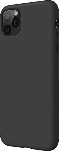 【elago】 iPhone 11 Pro 対応 ケース シリコン 薄型 スリム ソフト カバー 耐衝撃 衝撃 吸収 指紋 防止 コーティング リキッドシリコン スマホケース [ Apple iPhone11 Pro アイフォン11プロ 対応 ] SILICONE CASE ブラック