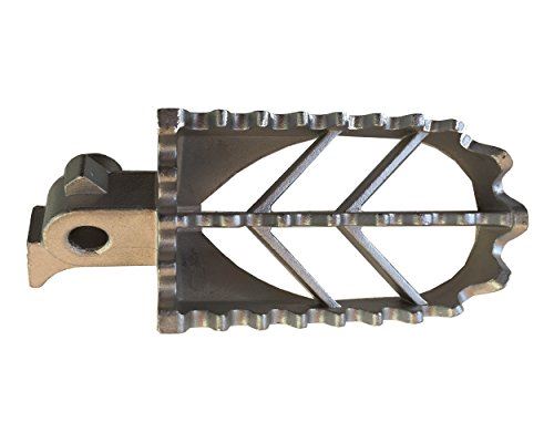 J-base バイク ステンレス ワイドフットペグ