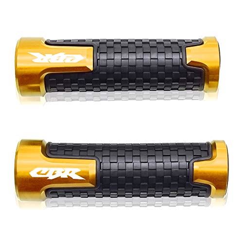 7 8 22mm 左と1 24mm 右のーサルモーターサイクルハンドルバーハンドグリップ For Honda Cbr150r Cbr60f Cbr125r Cbr150r ハンドルカバー Cbr250r Cbr400 アクセサリー Cbr600 F2 F3 F4 F4i Cbr600rr Cbr1000rr ゴールド ハンドルカバー Uroccidente Com