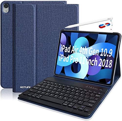 楽天ランキング1位 Ipad 10 9 Air4 キーボードケース Ipad Pro 11キーボードカバー ペンシル充電対応 18 Ipadpro11 インチ キーボード ケース アイパッドプロ11 Inch カバーipad Pro 11インチ18版専用キーボードケース Puレザーケース 手帳型 スタンド機能