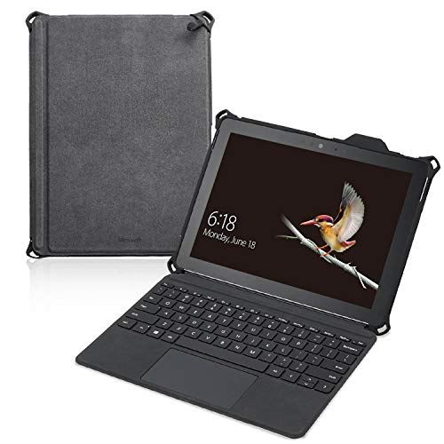 エレコム Surface Go ケース フルプロテクトケース ZEROSHOCK 耐衝撃 ショルダーベルト付 ブラック TB-MSG18HVBK