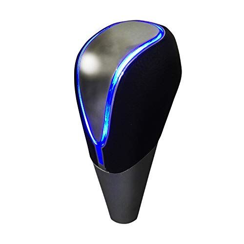 0円 【お買い得!】 MAXWIN マックスウィン シフトノブ LED イルミネーション 7色 点灯 タッチセンサー トヨタ車 M8 黒レザー 汎用 アルファード ヴェルファイア ノア クラウン ハイエース SKTL02 ライン点灯