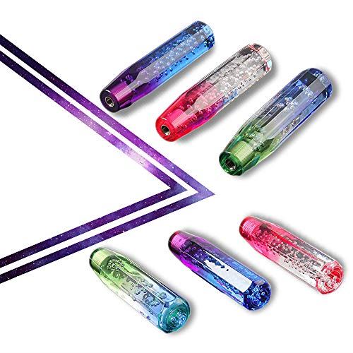 即発送可能 Jinglingkj クリスタルシフトノブ クリスタルギアノブ At Mt 車用 国産車に対応 汎用 カスタム 2種類アダプター付き 青白赤 cm T M Bストア 最新人気 Www Toyotires Ca