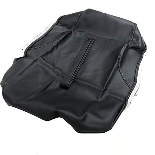 ホンダ CB750 RC42 専用設計 シートカバー日本製(厚手生地)【生地色：黒・黒/タンデムベルト付き/ステッチ：透明】張替タイプ CHRIS-HCH1156-C10B36｜T.M.Bストア