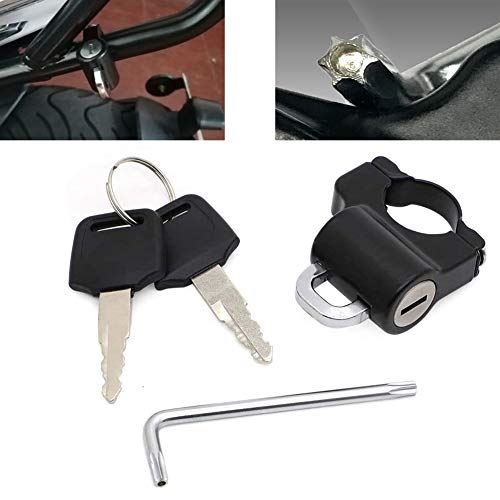 Alpha Rider 汎失費 鉄帽保持者 道具一式 手掛かりと特異さな鍵仕合せ 22mmの手持ち部分赤ちょうちん対応 夜稼ぎ禁止 ヘルメット石塊 防守 ホンダ Pcx125 150 グロム サル125 セロー250 エイプ カワサキ Klx125 Ybr125 ヤマハ格に精励 スクータ ダートバイク等用 絨毯黒い