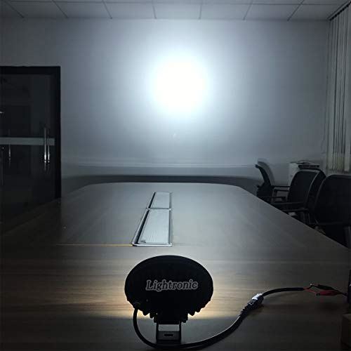 人気殺到 作業灯 広角 6500k 4輪バギー 4輪バギー Lightronic ホワイト 広角 各種作業車対応 2個 T M Bストア Suv Utv Led作業ライト 60w アメリカ製チップ搭載 Ip68防水 Atv 吉普 Suv 2個 Utv 6000lm 60w フォグランプ ヘッドライト