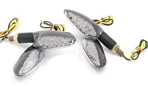 バイク用 15連 LED 矢印 ウインカー 4個セット (リレーなし) b.4個セット (リレーなし)