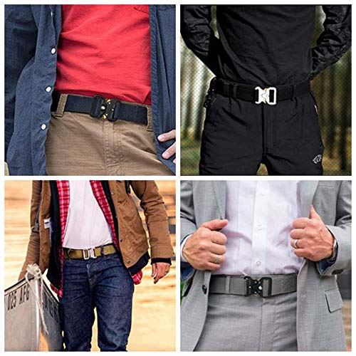 楽天市場 Damily メンズベルト 耐久性 ナイロン 戦術的なベルト 男性用ベルト バックルベルト 作業用 長さ調整できる お洒落ベルト 父の日プレゼント オレンジ T M Bストア