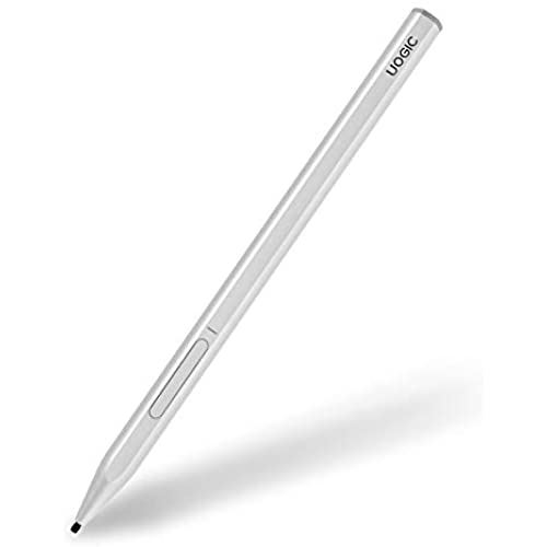 Uogic UPencil 誤操作を防ぐ USB充電式、 Apple iPad Pro 2018-2020（11 / 12.9インチ）、iPad 6/7世代、iPad Mini 5世代、iPad Air 3世代、tip HB シルバー