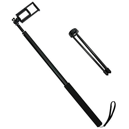 公式の Ainetjp 超ロング自撮り棒 スマホ Gopro 高伸長 広範囲 高所撮影 5段伸縮 軽量 最大3ｍ T M Bストア 最安 Atsu Edu Ge