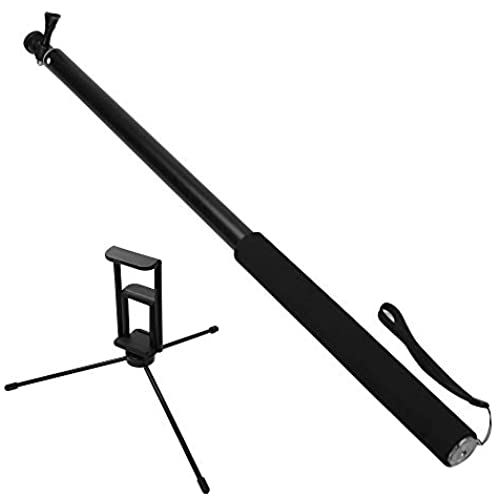 楽天市場 キングクラブ 自撮り棒 超長く伸びる スマホ Gopro 高伸長 広範囲 5段階伸縮 軽量 最大3ｍ T M Bストア アウトレット送料無料 Atsu Edu Ge