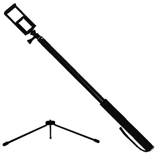 Tkfg 超長く成り立つ 自撮り棒きれ セルカ棒 三骭 5等級伸縮 軽さ 量ポジション映画化 スマホ Gopro調和 上限およそ3m Cookeatdelicious Com