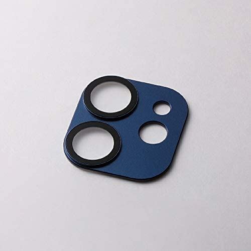 【楽天市場】Deff（ディーフ） HYBRID CAMERA LENS COVER for iPhone 12 (ネイビー) アルミ製