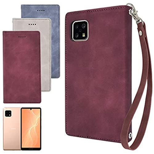 シズカウィル(shizukawill) AQUOS sense4 docomo SH-41A sense5G SH-53A au SHG03 softbank SH-M17 sense4 lite sense4 basic iFounda 2 手帳型 ... AQUOS sense5G/sense4/4lite/4basic Crimson(クリムゾン色) 4,379円