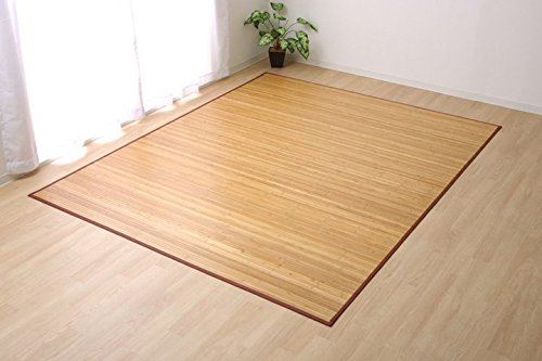 イケヒコ 籐竹引っ敷き 永遠の都 点火装置赤銅色 約250×250珊 #5352140