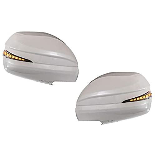 ハイエース200 HIACE レジアスエース REGIUSACE 200系 LED 流れるウインカードアミラー レンズ[Vertical Arrow TypeZs]_ブロンズゴールド×ホワイトLED_209-ブラックマイカ ブロンズゴールド×ホワイトLED/塗装209