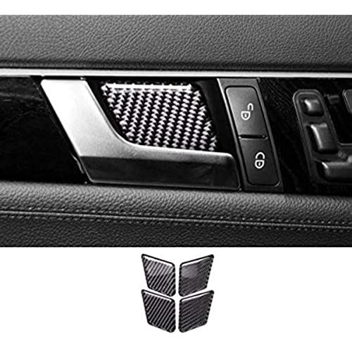 BENZ メルセデス・ベンツ 旧型Cクラス(W204) 旧型Eクラス(W212) GLK(X204) リアルカーボン 室内ハンドル受け皿カバー (全カーボン色) 8,390円