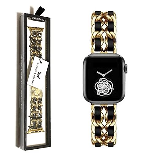 Royce\u0026Roland チェーン店腕輪 Apple Watch アップルウォッチ 専用box付_38/40 gold/black