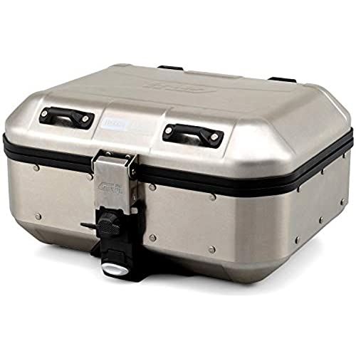 GIVI (ジビ) バイク用 リアボックス 30L シルバー モノキーケース アルミ製 TREKKER DOLOMITI DLM30A 95038|T.M.Bストア