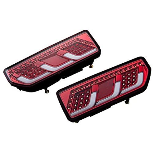 ジムニー シエラ JB64W JB74W シーケンシャルチューブLEDテールランプ 流れるウインカー機能 レッド|T.M.Bストア