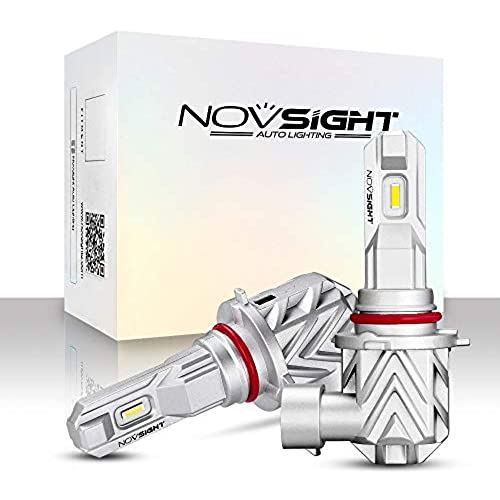 NOVSIGHT 日本直営店 A500-N35 シリーズ - 超高輝度7000LM(3500LM*2) 40W 6000K - HB4 9006 車用ledヘッドライト/フォグランプ