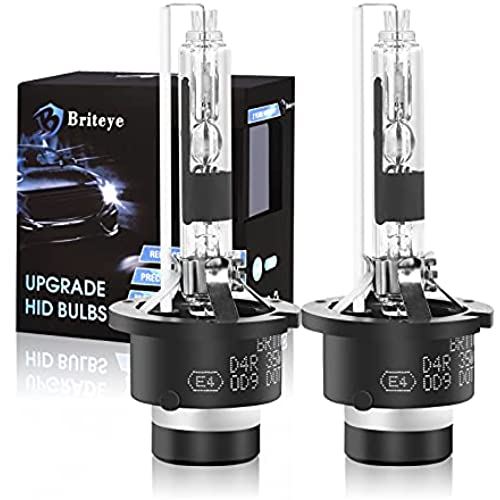 Briteye 車ヘッドライト D4R HIDバルブ 8000K 車検対応 12V 35W 純正交換用 HIDライト 高輝度【2021進化版】（2個入） 7,433円