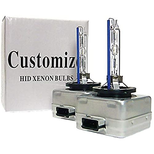 Customize (カスタマイズ) D1S HIDバルブ 純正交換バルブ 35W 2本 セット 3000K / 6000K / 8000K (8000K)