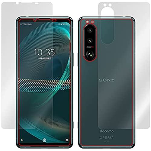ミヤビックス Xperia 5 III SO-53B / SOG05 用 目に優しい ブルーライトカット PET製 保護 フィルム ガラス並みの強度 9H素材採用 光沢タイプ 液晶・背面 セット 日本製 OverLay 9H Eye Protector
