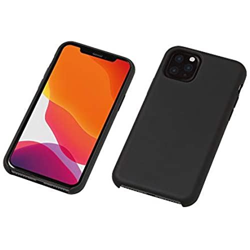 Deff（ディーフ） CRYTONE（クレトーン） Hybrid Silicone Hard Case for iPhone 11 Pro Max シリコンハードケース (ブラック)｜T.M.Bストア