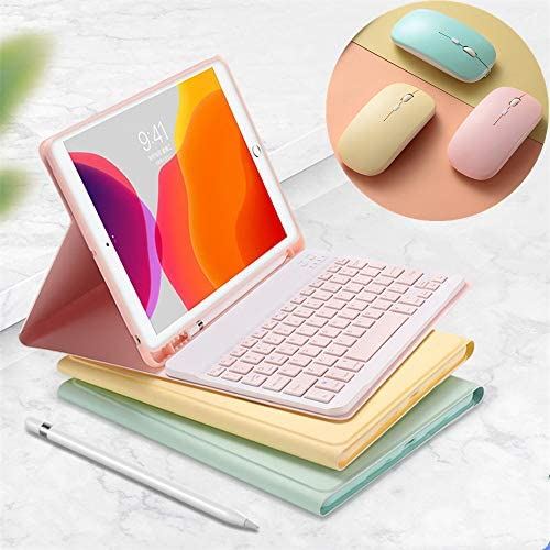 ワイヤレスマウス付き iPad 9.7 キーボードケース 3点セット iPad 6 iPad 5 iPad Air 2 iPad Pro 9.7 かわいい キャンディーカラー レディース アイパッド 9.7インチ 分離式 ...