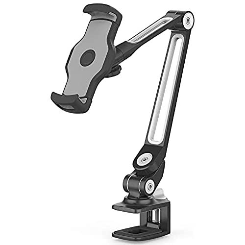 美しい Zenct Ipad スタンド ホルダー クリップ式 タブレットpcスタンド スマートフォン Iphone Ipadスタンド アルミニウム制 角度調整でき Ipad Mini Air Ipad2 3 4などに対応 Wh029 黒 Fucoa Cl