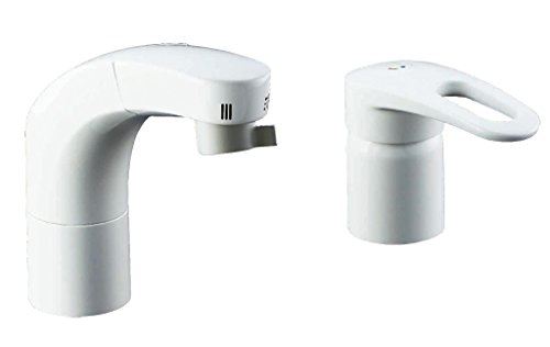 LIXIL(リクシル) INAX 洗面器用 ホース引出式シングルレバー混合水栓 エコハンドル 抗菌ハンドル RLF-681Y｜T.M.Bストア