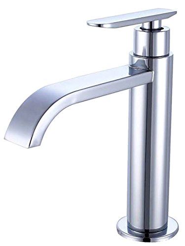 Life System 洗面用 シングルレバー 単水栓 滝水流 手洗い器 手洗い鉢 手洗いボウル用 洗面台 蛇口 円形 ST44 (185mm)|T.M.Bストア