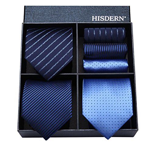 HISDERN(ヒスデン) ブランド名品 タイ 旗がしら 3本書き割り 御前上等 差し上げ物ボックス席付き添い人 20柄物 商行為 華燭の典 父の日 差し上げ物 TA3-01S Free Size Set 06