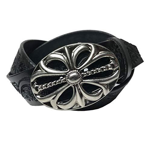 WING LEATHER 栃木レザーベルト 黒色 濃茶 本革 牛革 メンズ 国産 クラフト カジュアル 40mm W021 ブラック