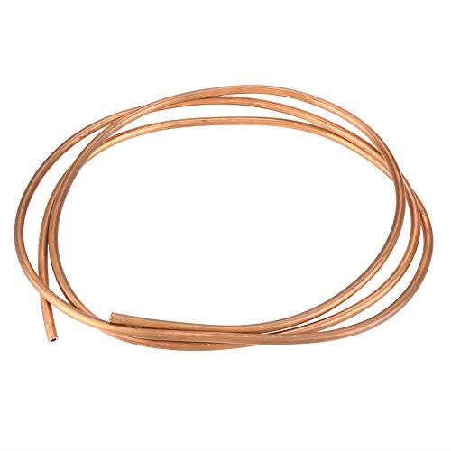 ナマシ銅管 2m コイル銅管 外径6mm×内径4mm×厚さ1mm ホース チューブ 軟銅管 冷凍配管用 銅 コイルチューブ パイプロール 耐食性 伸縮性 溶接可能 ソフトタイプ 冷凍パイプ/チューブ