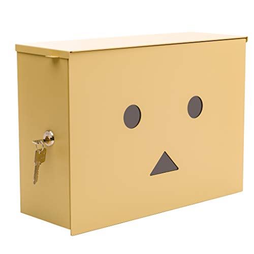 カバポスト(Cabapost) ダンボー ポスト 角2 レターパック可 郵便受け 鍵付 壁掛け ポスト郵便受け