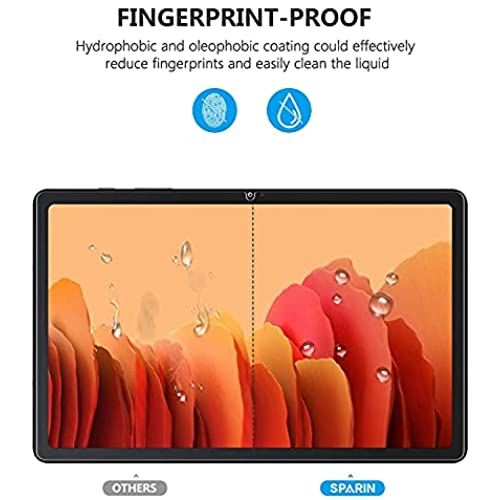 SPARINスクリーンプロテクターSamsungGalaxyTabA7202010.4インチ強化ガラススクリーンプロテクターGalaxyTabA7用アライメントフレーム付属2枚パック