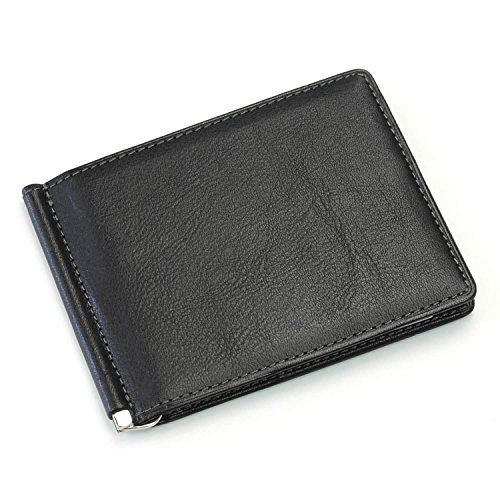 [革職人 LEATHER FACTORY] 革職人 strain (ストレイン) マネークリップ メンズ 本革 栃木レザー 札ばさみ ネオブラック｜T.M.Bストア