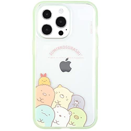 グルマンディーズ すみっコぐらし IIIIfit Clear iPhone13 Pro(6.1インチ)対応ケース ひょっこり SMK-108A