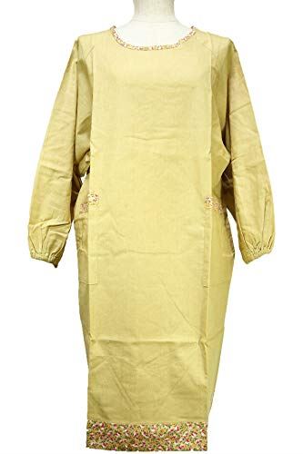 Urban Cocoon スタイリッシュ 割烹着 スモック シャーベットイエロー