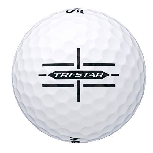ダンロップ(DUNLOP)ゴルフボールスリクソンTRI-STAR2020年モデル1ダース(12個入り)ホワイト